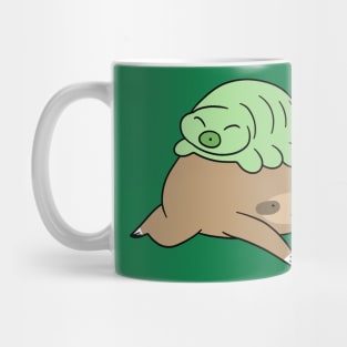 Sloth and Little Waterbear Mug